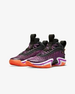 NEW Air Jordan XXXVI PF Men's Size 10.5 Black/Hyper Violet-White DA9053 004  - Picture 1 of 5