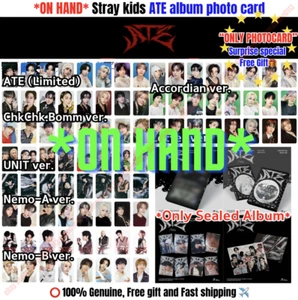 [RESTOCK] STRAY KIDS ATE ALBUM PHOTO CARD-ATE.CHK CHK.BOOM.ACCORDIAN.LETTER.NEMO - Picture 1 of 158