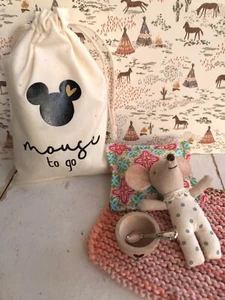 Maileg Mouse To Go Maus im Säckchen - Bild 1 von 3