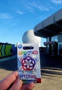 Walt Disney World Parks 2022 Epcot 40th Anniversary Figment Day Of LR Pin - Bild 1 von 1