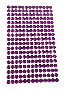 Pegatinas autoadhesivas de acrílico simuladas de estrás manualidades suministros para fiesta - Imagen 1 de 8
