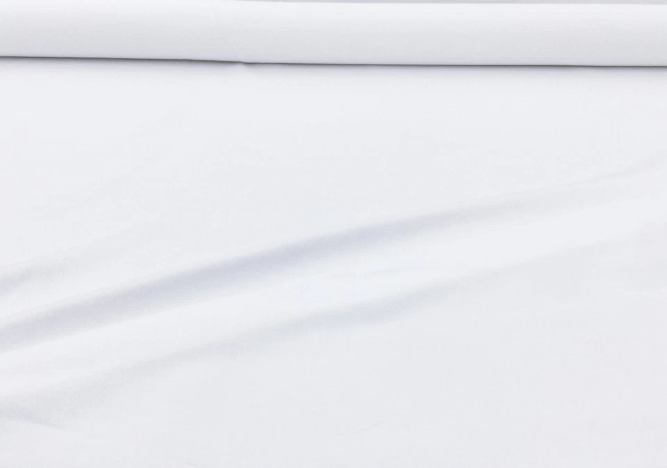 Discount Fabric Fine Twill Snow White TW100 - Image 1 of 1