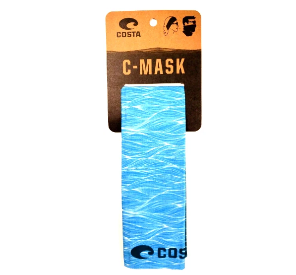 NUEVO Costa Del Mar Azul Ombre Swell C-Mascarilla Cubierta Facial, Polaina, Máscara Foto 1 de 1