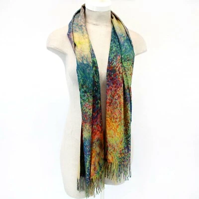 The Magic Scarf Company Estampado Abstracto Cálido Suave Bufanda Otoño Invierno Foto 1 de 4