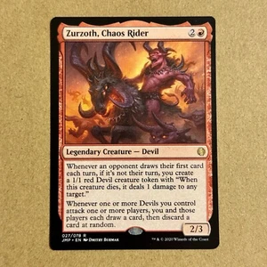 MTG ~ Zurzoth, Chaos Rider ~ JMP Jumpstart ~ #027 ~ English ~ Rare ~ M/NM - Picture 1 of 2