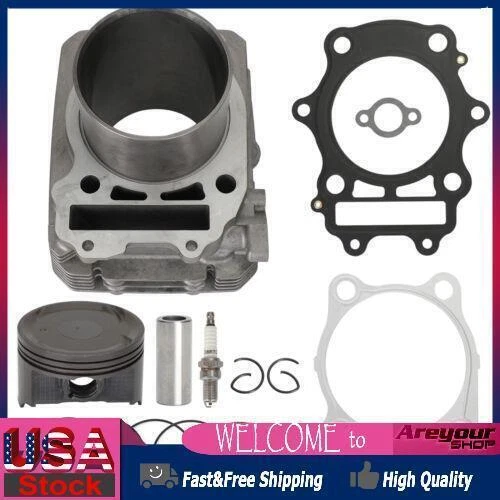 Cylinder Jug Piston Ring Gasket For 2008-2022 Suzuki King Quad 400 Top End Kit⏳, - Image 1 of 4