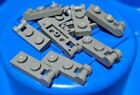 10 x GENUINE LEGO dark grey modified plate (1x2) * part 60478 *