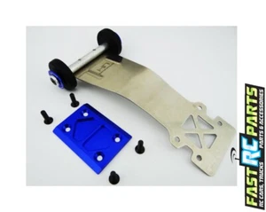 Traxxas Electric Rustler Stampede Stainless Steel Skid Plate STE13306 - Picture 1 of 1