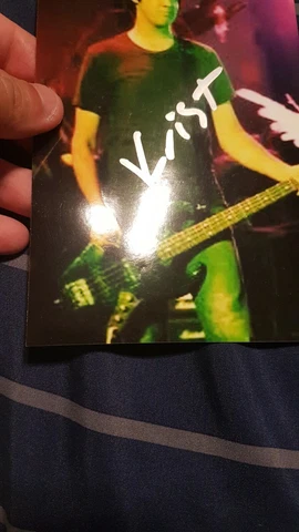 Krist Novoselic signed autograph 5x7 Nirvana  PSA JSA BAS guaranteed Cover