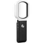 2X(Magnifying Glass with Light, 25X 10X Rechargeable Handheld and Standing Magni