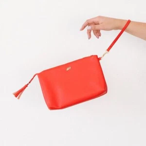 FRESHLY PICKED Poppy Classic Clutch red diaper bag clutch water resistant - Picture 1 of 5