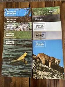 1971 Wyoming Wildlife Magazine Wyoming Game & Fish Comm. Publication VG Lotof 10 - Picture 1 of 12