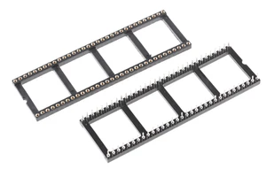 Winslow 2.54mm Pitch Vertical 64 Way Thro Hole Turned pin Open Frame IC x 1pc - Picture 1 of 2