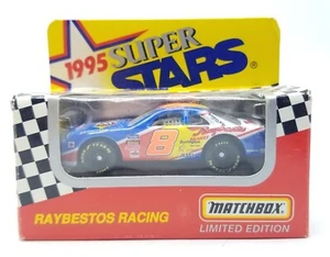 Matchbox 1995 Super Stars Series II JEFF BURTON #8 Raybestos Racing 1:64 NOS - Picture 1 of 8