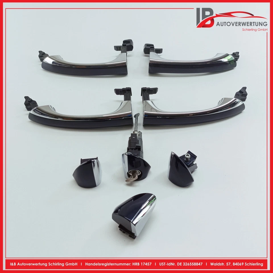 MERCEDES CLASE E W211 E320 CDI manija de puerta JUEGO cilindro de cierre 5WK49022 SIEMENS Foto 1 de 4