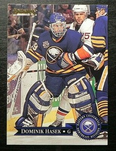 1995-96 95/96 Donruss Hockey #33 Dominik Hasek Buffalo Sabres