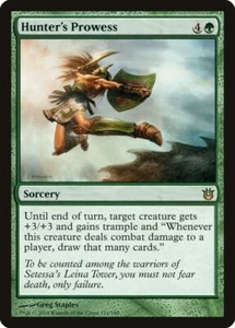 Hunter's Prowess 124 Rare Born of the Gods BNG MTG - Picture 1 of 1