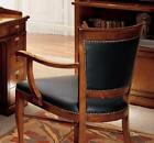 Stuhl mit Armlehne Esszimmerstuhl Holz Esszimmer Sthle Design Sessel Art dco