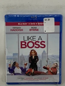 Like A Boss Blu-Ray DVD Tiffany Haddish, Rose Byrne, Salma Hayek, New Sealed - Picture 1 of 2
