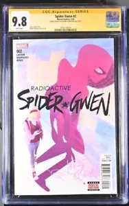 Spider-Gwen #2 Marvel Comics CGC SS 9,8 NM/neuwertig signiert & Skizze Robbi Rodriguez - Bild 1 von 2