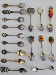 Lot of 17 Vintage & Souvenir Teaspoons – Australia & New Zealand Collectibles - Picture 1 of 24