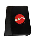 Mattel Toy Company Notebook Case Cover Zip Closure Rare Collectible Black