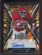 2023 Leaf Exotic Crystal Tiger Justice Haynes Auto Rc #BA-JH1 (3/5)