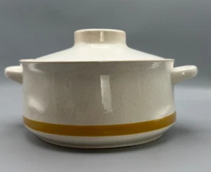 Vintage Charmcraft Stoneware Ceramic Speckled Slow Cooker with Lid and Handles - Picture 1 of 13