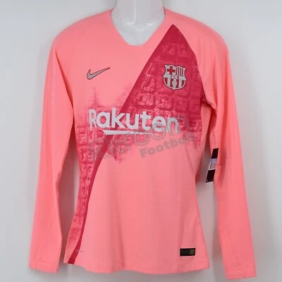 2018-19 Barcelona Player Issue Third L/S Shirt Vaporknit Nike *BNWT* M Jersey - Imagen 1 de 4