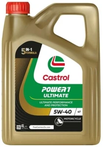 CASTROL Power 1 Ultimate 5W40 4T Motorrad Öl Motoröl 4 Liter - Bild 1 von 1