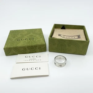 Gucci Ghost Skull Chunky Ring with Box Ring Size Q / 20 - Picture 1 of 19