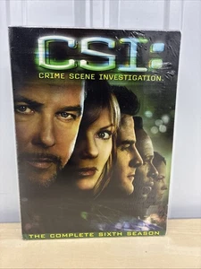 CSI: Crime Scene Investigation - Complete 6 Sixth Season (DVD) BRAND NEW SEALED - Bild 1 von 6