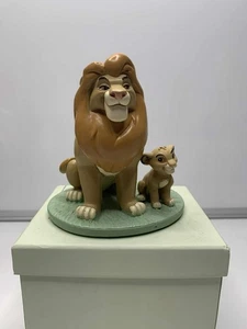 Disney Magical Moments My Daddy Is King Mufasa Simba Lion King Figurine BOXED - Picture 1 of 6
