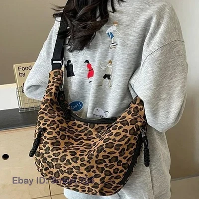 Bolso Bandolera Estampado de Leopardo Mujeres Bolsos de Hombro Damas Mujeres Bolsos de Mano Foto 1 de 4