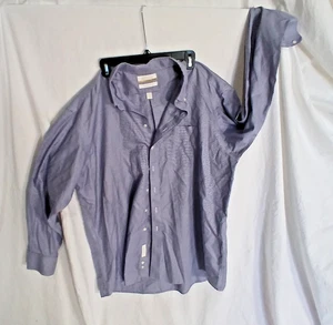 Gold Label blau-weiß kariertes Hemd mit Knopfleiste, Kragen, Gr. 35 - Bild 1 von 10