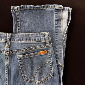 Joe’s Jeans Girls Size 16 Denim Pants – Front Patch Pockets – Split Flare Hem - Picture 1 of 10