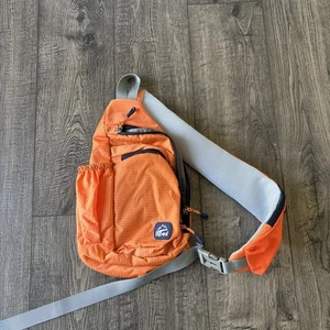 Apex Crossbody Bag for Hiking Camping Travel Outdoor Unisex Orange small - Picture 1 of 10