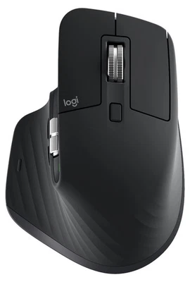 Logitech MX Master 3 Bluetooth Kabellos, mit Empfänger dunkelgrau - BLACK #4 - Bild 1 von 4