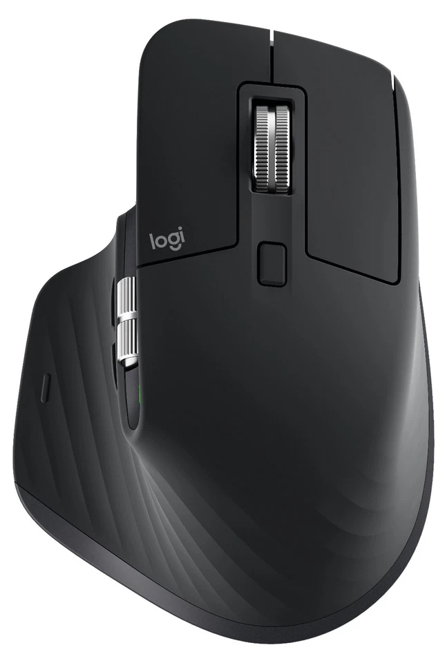 Logitech MX Master 3 Bluetooth Kabellos, mit Empfänger dunkelgrau - BLACK #4 - Bild 1 von 4