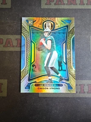 2022 Panini Gold Standard Football Rookie Carson Strong /75 - Image 1 of 2