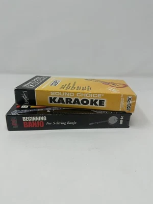 Music VHS Lot (2 Tapes) Untested - Image 1 of 3