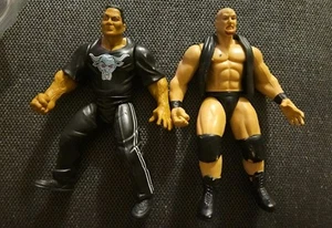1999 WWF WWE Jakks Pacific The Rock Dwayne Johnson Stone Cold Steve Austin - Bild 1 von 2