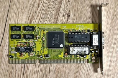 Trident TVGA9000B 512K 16 bit ISA VGA HNG2YPTVGA 06X4LS2 9016X2/4 Graphics Card - Image 1 of 4