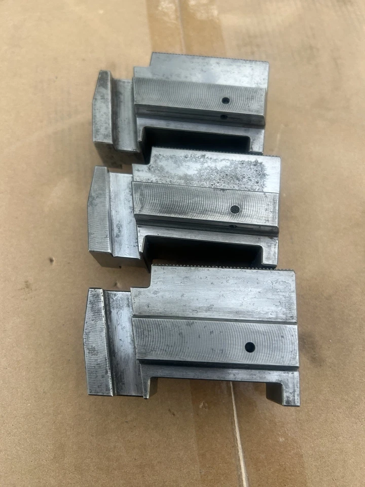 "Juego de mandíbula maestra hidráulica Kitagawa 8"" #1, #2, #3" Foto 1 de 4