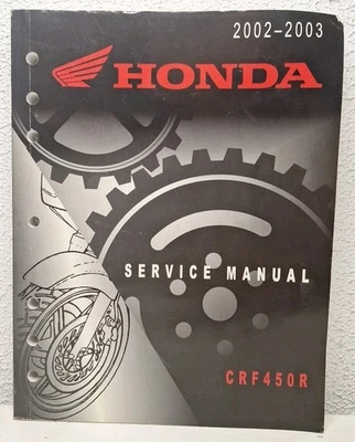 Honda CRF450R - 2002 y 2003 manual de servicio de fábrica - 61MEB01 Foto 1 de 2