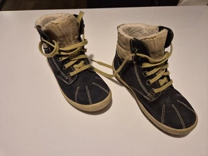 blaue Sneaker/Stiefel von Superfit Gr.26 gefüttert/ Gore-Tex - Bild 1 von 3