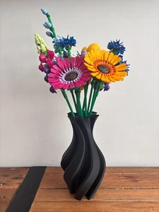 Vase for Lego Bouquet Flowers - Dried Flower Vase - 3D Printed Vase - 6 Colours - Picture 1 of 5