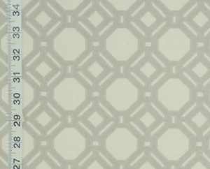 Grey lattice upholstery fabric home decorating material BTY - Picture 1 of 1