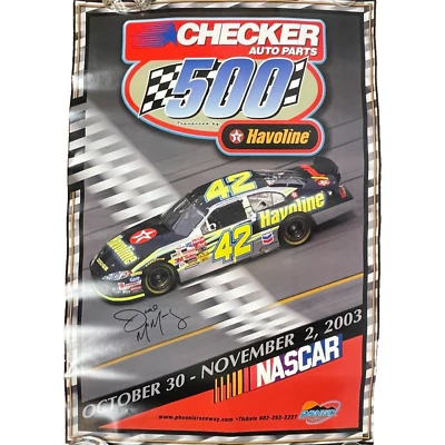 Póster de colección Jamie McMurray Checker 500 NASCAR Race 2003 26 x 38 Phoenix Raceway Foto 1 de 4