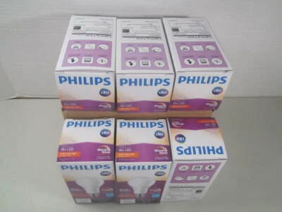 Philips 459115 LED Lamp, 18 W, 100 W Incandescent , E26 Medium A21 LED 6-Pack. - Image 1 of 4